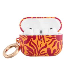 Selencia Cover Vivid  Apple Airpods Pro 3 - Tropical Vibes Apricot