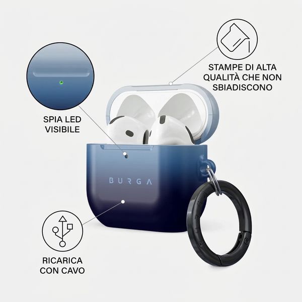 Burga Custodia rigida Apple AirPods 4 - Zero Gravity