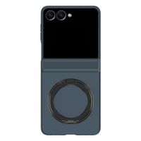 Accezz Color Backcover con MagSafe e supporto ad anello Samsung Galaxy Z Flip 8 - Blu scuro
