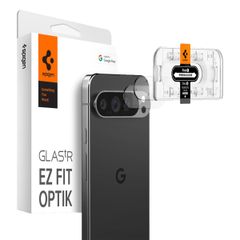 Spigen Optik Pro EZ Fit Lens Protector - Protezione lente fotocamera (confezione da 2) per Google Pixel 9 Pro XL