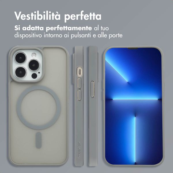 imoshion Cover posteriore Color Guard con MagSafe Apple iPhone 13 Pro - Grigio