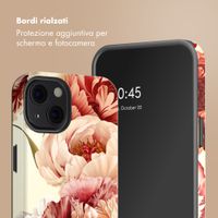 Selencia Cover posteriore Vivid con MagSafe Apple iPhone 13 - Vintage Peony