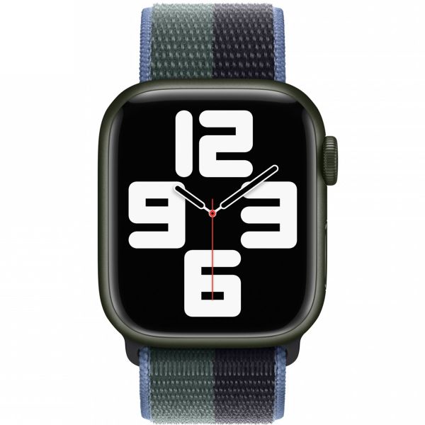 Apple Cinturino Sport Loop Apple Watch | 38/40/41/42 mm - Midnight Green