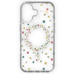 iDeal of Sweden Cover Trasparente con MagSafe Apple iPhone 16 - Petite Floral