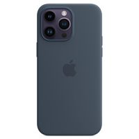 Apple Cover Posteriore in Silicone con MagSafe Apple iPhone 14 Pro Max - Storm Blue