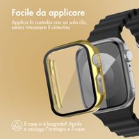 imoshion Cover rigida integrale lucida Apple Watch 7 / 8 / 9 - 45 mm - Oro