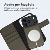 imoshion Cover a libro di lusso 2-in-1 rimovibile Apple iPhone 18 Pro / 17 Pro - Verde
