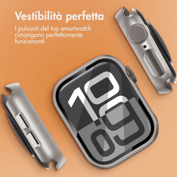 imoshion Cover rigida integrale Apple Watch 10 / 11 - 42 mm - Titanium