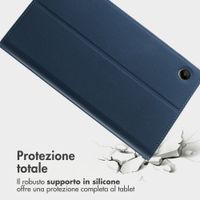 Accezz Cover Tablet Classica Samsung Galaxy Tab A11 Plus - Blu scuro