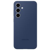 Samsung Cover originale in silicone Samsung Galaxy S24 FE - Blu