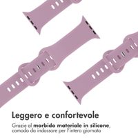 imoshion Cinturino in silicone⁺ Apple Watch | 44/45/46/49 mm - Taglia M/L - Mauve