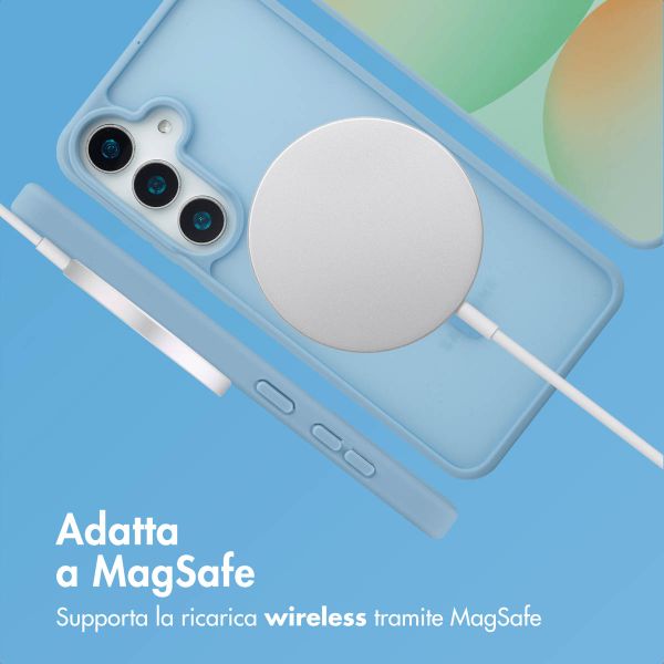 imoshion Cover posteriore Color Guard con MagSafe Samsung Galaxy S25 Plus - Azzurro
