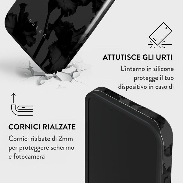 Burga Cover Posteriore Resistente con MagSafe Apple iPhone 15 - Nocturnal