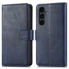 imoshion Cover a libro di Lusso Samsung Galaxy S25 FE - Blu scuro
