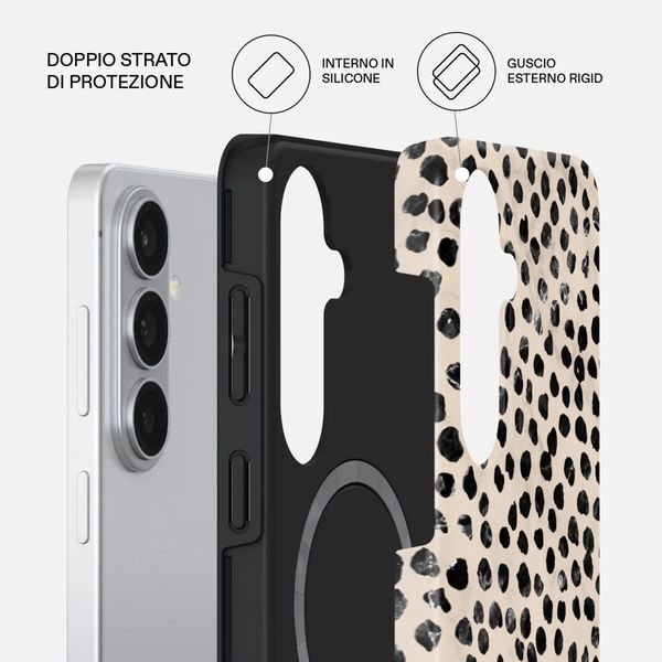 Burga Cover Posteriore Resistente con MagSafe Samsung Galaxy S26 Plus - Almond Latte