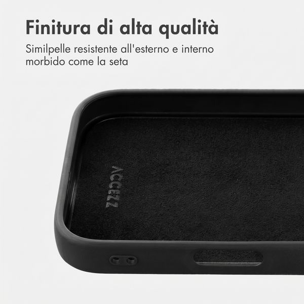 Accezz Backcover Edge con MagSafe Apple iPhone 18 Pro / 17 Pro - Nero