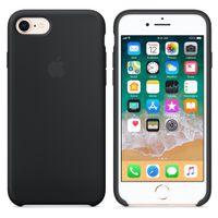 Apple Cover in Silicone Apple iPhone SE (2022 / 2020) / 8 / 7 - Nero