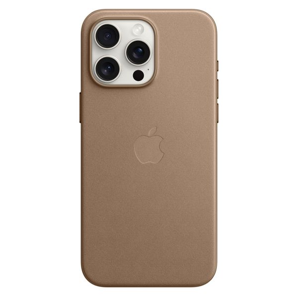 Apple Cover Posteriore FineWoven con MagSafe Apple iPhone 15 Pro Max - Taupe