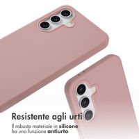 imoshion Cover in Silicone con Cordino Samsung Galaxy A36 - Sand Pink