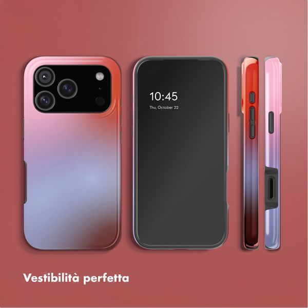 Selencia Cover posteriore Vivid con MagSafe Apple iPhone 18 Pro Max / 17 Pro Max - Gradient Soft Blush