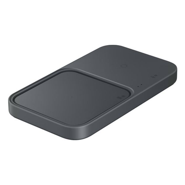 Samsung ﻿Wireless Charger Duo - Caricatore wireless - Senza adattatore e cavo di ricarica - 15 Watt - Nero