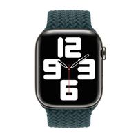 Apple Cinturino Solo intrecciato Apple Watch | 44/45/46/49 mm - Taglia 10 - Rainforest