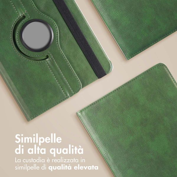 imoshion Cover Girevole a 360° Samsung Galaxy Tab S10 Plus / Tab S9 FE Plus / Tab S9 Plus - Verde