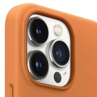 Apple Cover in Pelle MagSafe iPhone 13 Pro - Golden Brown
