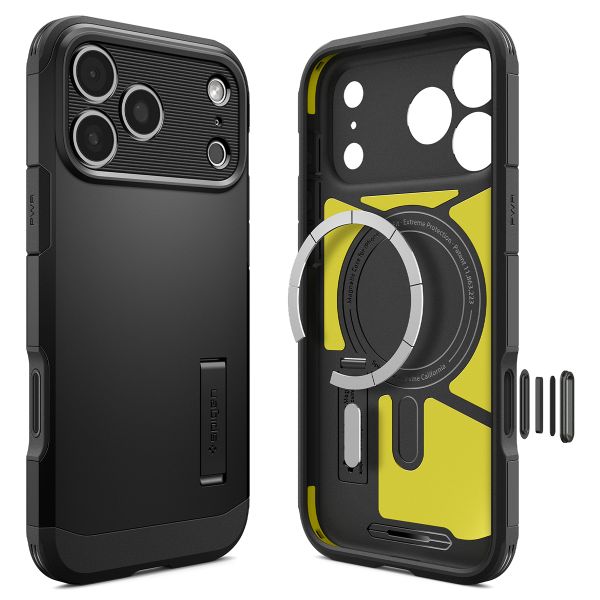Spigen Cover Posteriore Corazzata Tough con MagSafe Apple iPhone 18 Pro Max / 17 Pro Max - Black