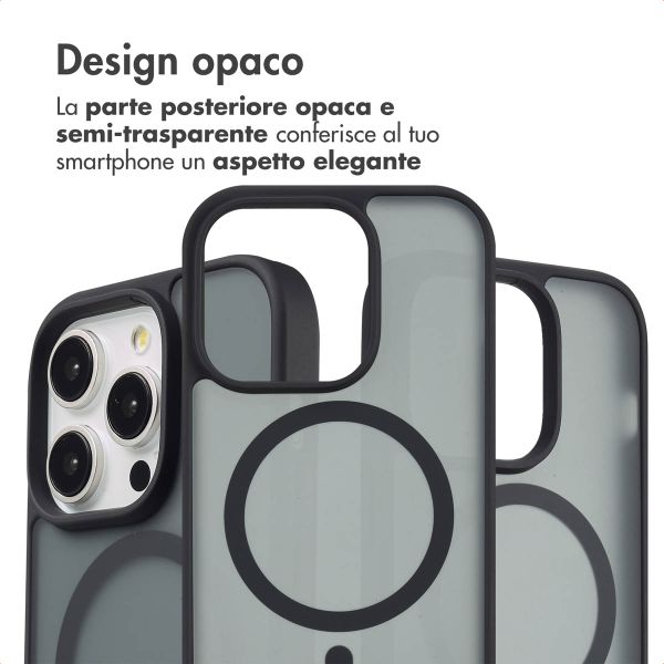 imoshion Cover posteriore Color Guard con MagSafe Apple iPhone 14 Pro - Nero