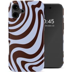 Selencia Cover Posteriore Vivid Apple iPhone 16 - Dream Swirl Chocolate