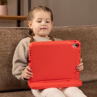 imoshion Cover Antishoc Speciale Bambini con Manico iPad 10.2 (2019 / 2020 / 2021) - Rosso