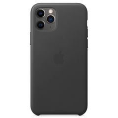 Apple Cover in Pelle iPhone 11 Pro - Black