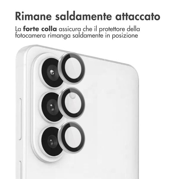 imoshion Set da 2 protezioni per obiettivo fotocamera per Samsung Galaxy S26 Ultra - Silver