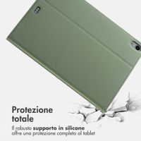 Accezz Cover Tablet Classica Apple iPad Air 11 pollici (2026) M4 / (2025) M3 / (2024) M2 / Air 5 (2022) / Air 4 (2020) - Verde