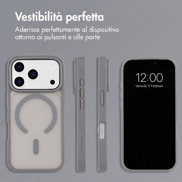 imoshion Cover posteriore Color Guard con MagSafe Apple iPhone 18 Pro Max / 17 Pro Max - Grigio