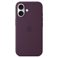 Apple Cover Posteriore in Silicone con MagSafe Apple iPhone 16 - Plum