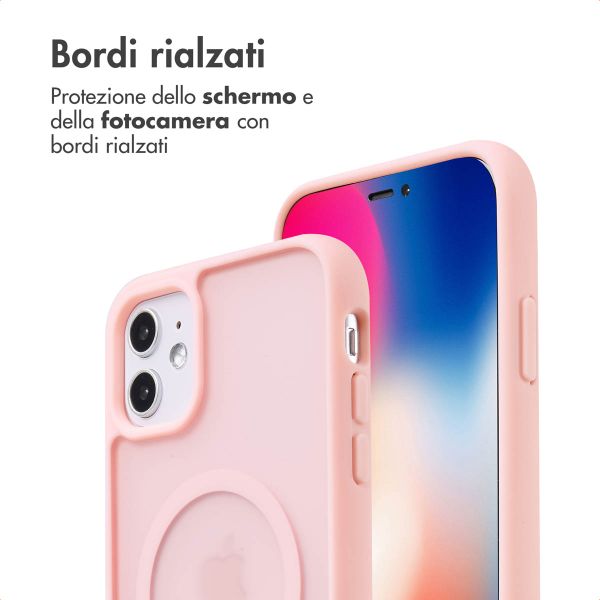 imoshion Cover posteriore Color Guard con MagSafe Apple iPhone 11 - Rosa chiaro