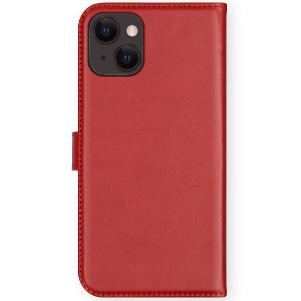 Selencia Cover a libro in vera pelle Apple iPhone 13 - Rosso