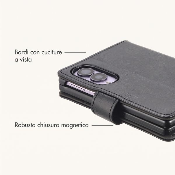 imoshion Cover a libro di Lusso Samsung Galaxy Z Fold 8 - Nero