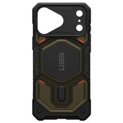 UAG Cover Posteriore Monarch Pro Apple iPhone 18 Pro Max / 17 Pro Max - Kevlar Element Green