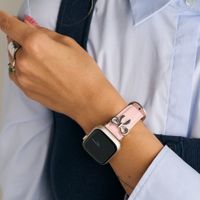 Burga Cinturino in vera pelle Apple Watch | 38/40/41/42 mm - Pillow Talk / Silver
