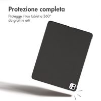 imoshion Cover a libro Trifold Apple iPad Pro 12.9 (2018/2020/2021/2022) - Nero