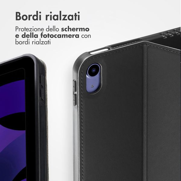 Accezz Cover Tablet Classica Apple iPad 11 (2025) 11 pollici A16 / iPad 10 (2022) 10.9 pollici - Nero