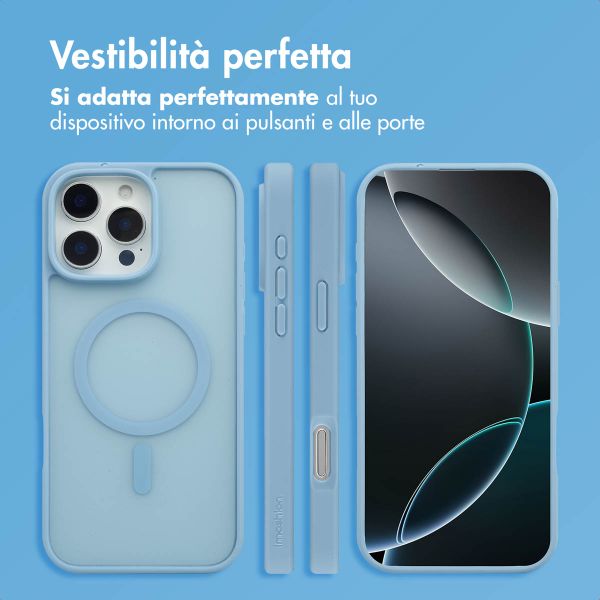 imoshion Cover posteriore Color Guard con MagSafe Apple iPhone 16 Pro - Azzurro