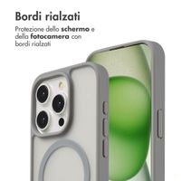 imoshion Cover posteriore Color Guard con MagSafe Apple iPhone 15 Pro - Grigio