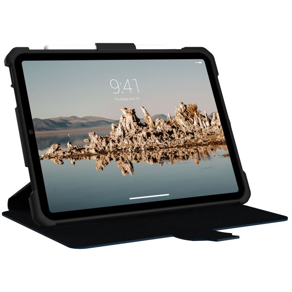 UAG Cover a libro Metropolis Apple iPad 11 (2025) 11 pollici A16 / iPad 10 (2022) 10.9 pollici - Blu