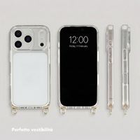 Selencia Cover con ganci removibili Apple iPhone 18 Pro Max / 17 Pro Max - Trasparente