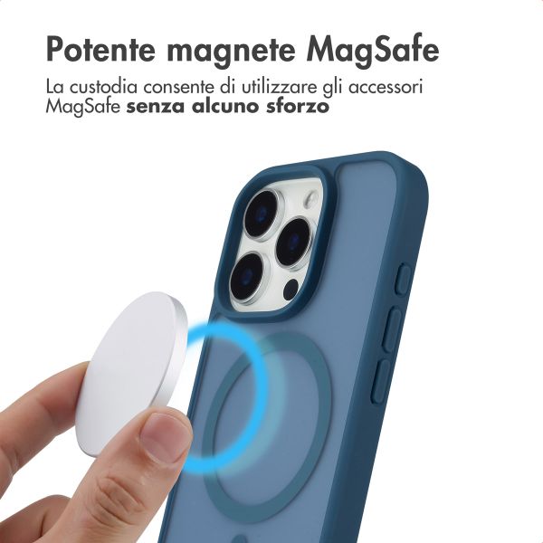 imoshion Cover posteriore Color Guard con MagSafe Apple iPhone 16 Pro - Blu scuro