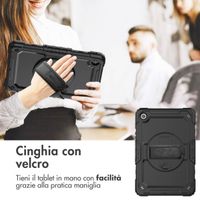 Accezz Cover Posteriore Resistente con tracolla Samsung Galaxy Tab A9 Plus - Nero